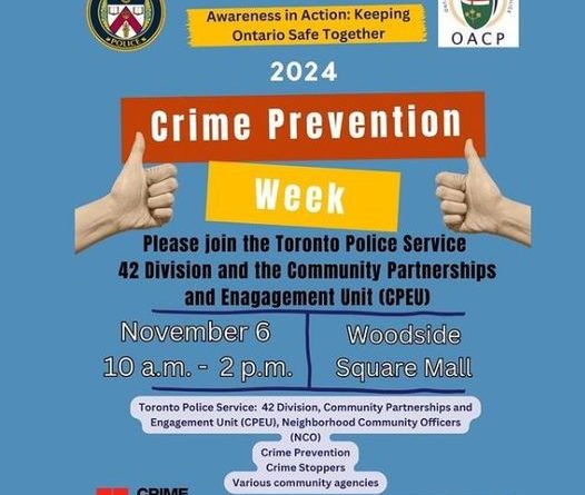 Ontario “குற்ற தடுப்பு வாரம் 2024 Crime Prevention Week”