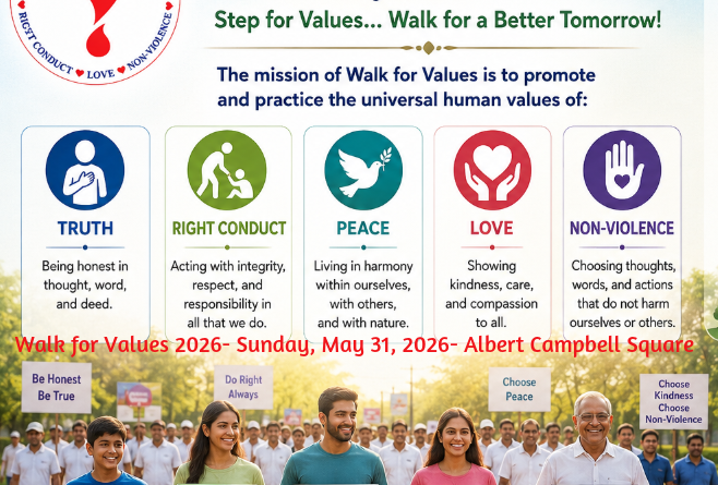 WALK FOR VALUES
